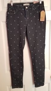 Dark Rinse Star Print Jeggings